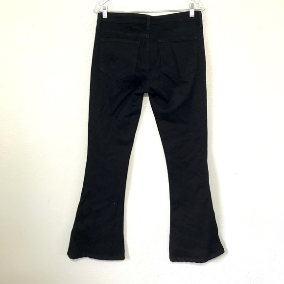 L'AGENCE Flare Low Rise Flare Jeans Noir size 29 - Picture 7 of 10